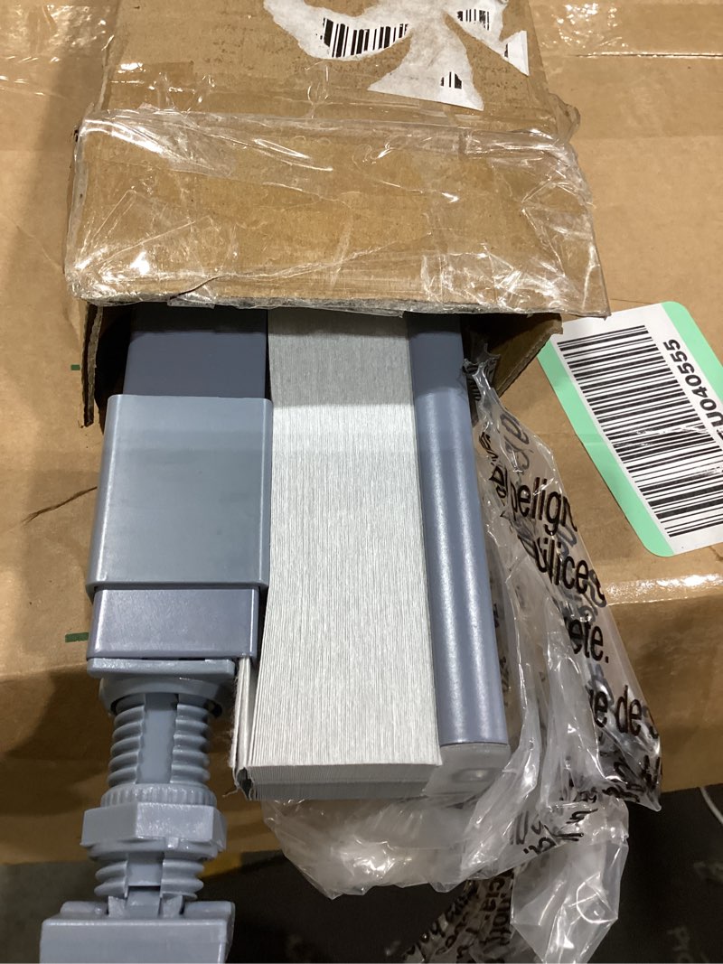 Condition photo showing Good Condition for lazblinds cordless cellular shades, no tools no drill blackout honeycomb shades pleated blinds for windows, 33.5'' w x 48'' h, dark grey blackout-dark grey 33 1/2'' w x 48'' h