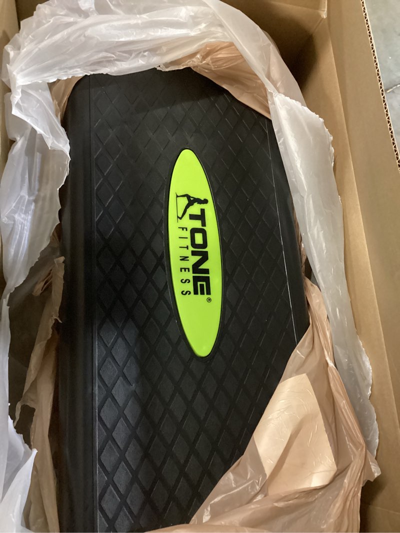 Condition photo showing item condition for Tone Fitness Compact Aerobic Step Platform | Exercise Step Black/Yellow