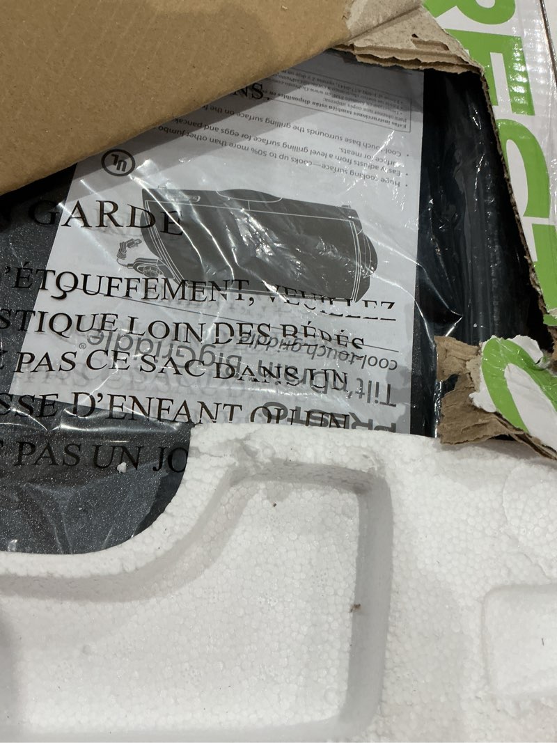 Condition photo showing Good Condition for presto 07046 cool touch tilt n drain electric griddle