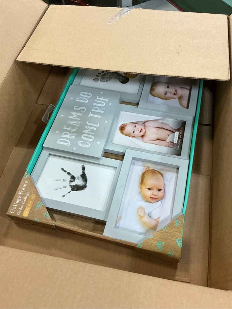 Condition photo showing Good Condition for (Pack of 1)Kate & Milo Unicorn First Year Picture Frame, First Year by Month, Newborn Baby Registry Must Haves, White