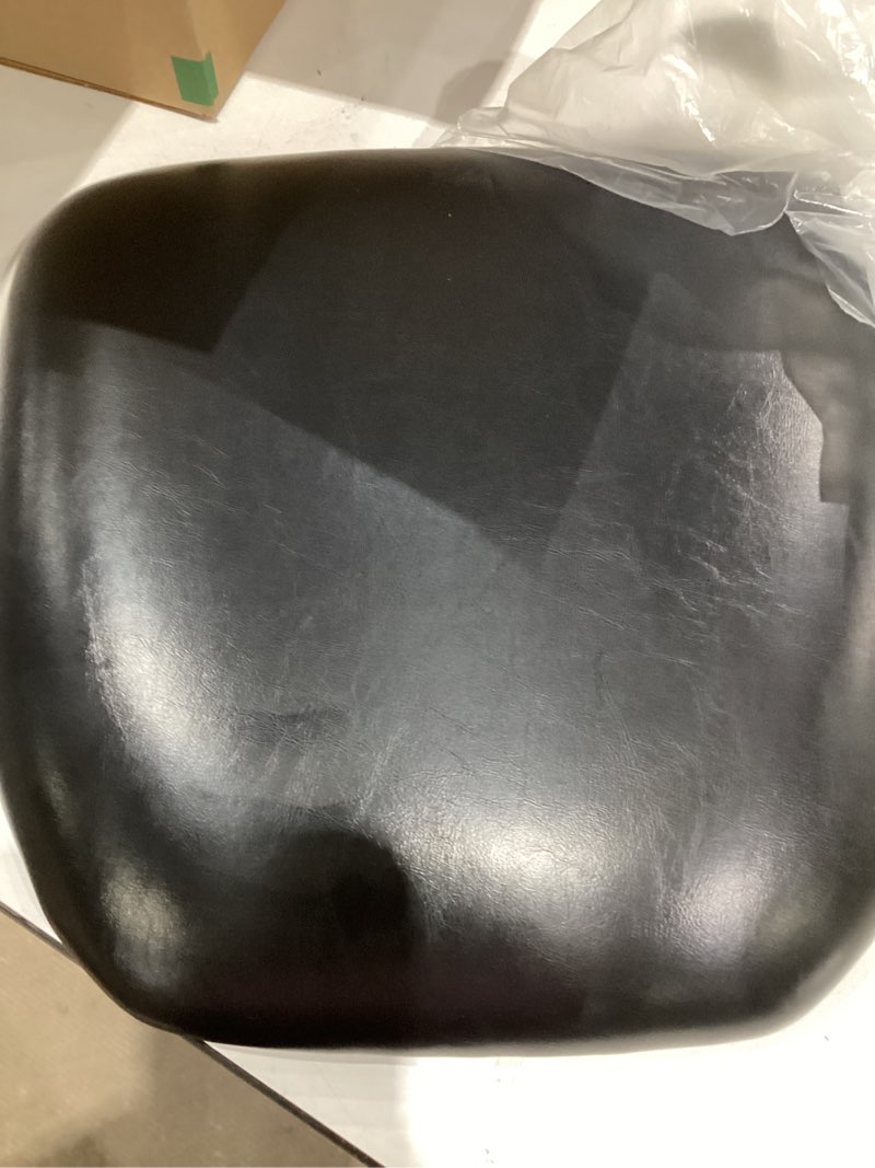 Condition photo showing Good Condition for flash furniture hard black vinyl chiavari chair cushion