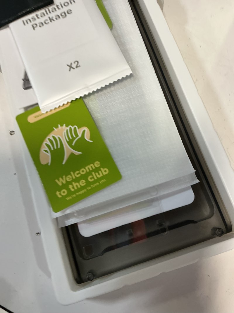 Condition photo showing New/Like New for wsken for iphone 17 pro max privacy screen protector - 3d full coverage, 24° anti spy & auto installation full edge coverage case friendly fit tempered glass screen protector 17 promax 2 pcs privacy 3d iphone 17 pro max