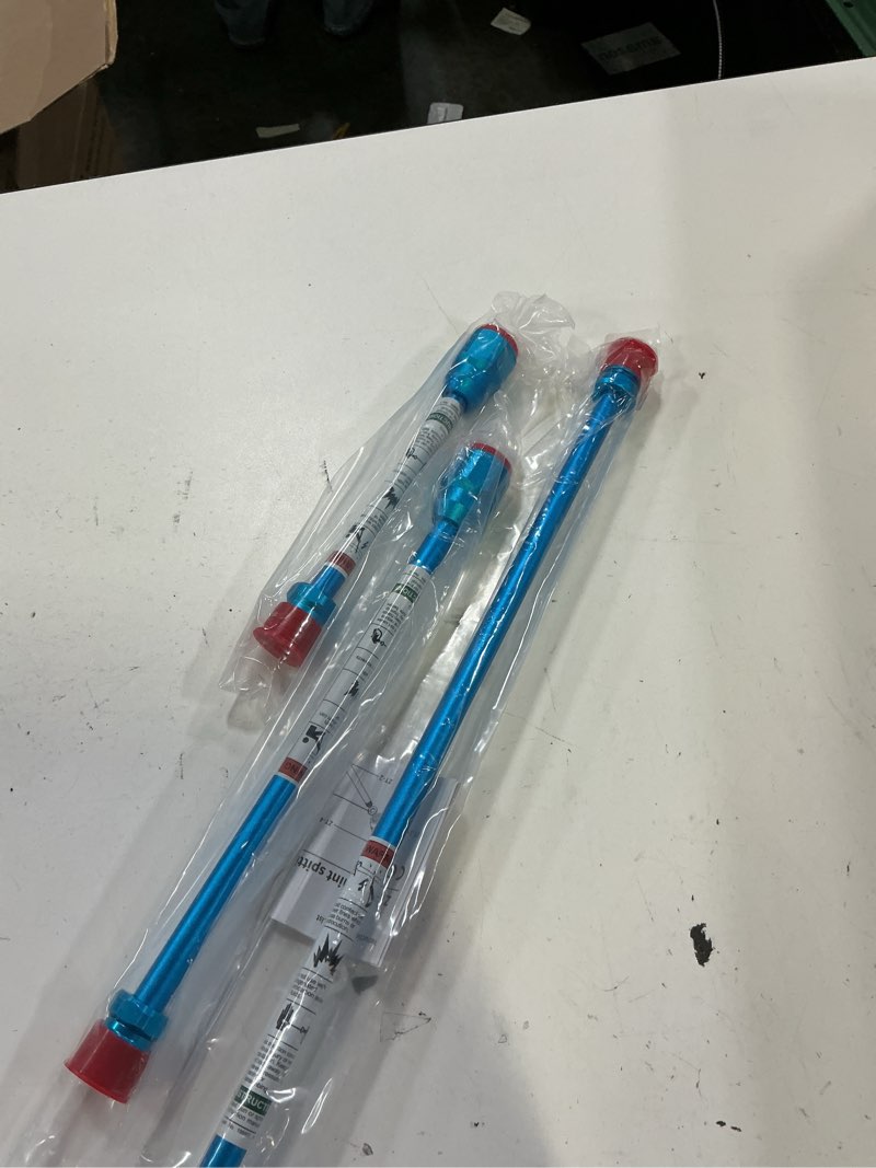 Condition photo showing Good Condition for airless paint sprayer spray gun tip extension pole rod 3 pack airless sprayer gun spray painting wand 8inch 11.8inch 20inch 8inch+11.8inch+20 inch