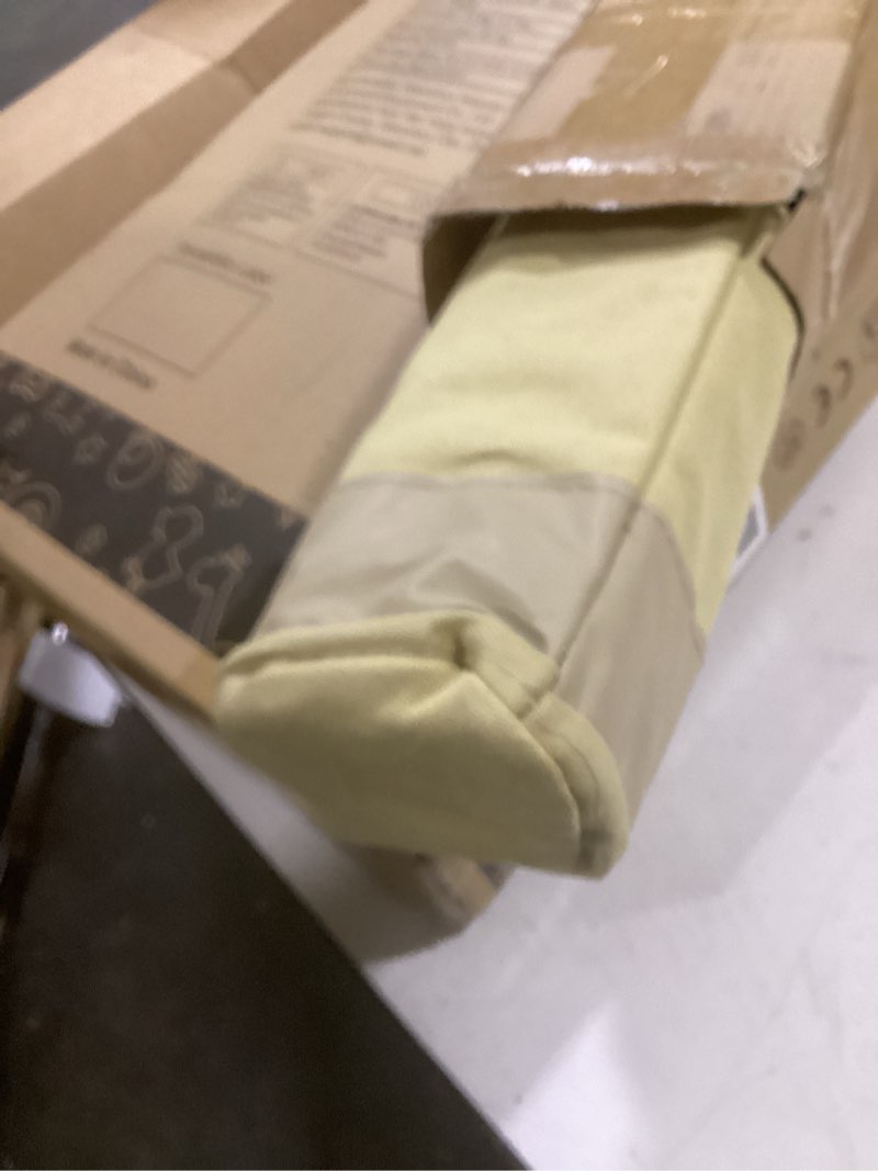Condition photo showing Good Condition for universal 3-segment 10ft canopy tent rail bars for 10x10,10x15 pop-up canopy, tent half wall hardware with frame connectors, cross bars only - 2-pack (comes with storage bag)