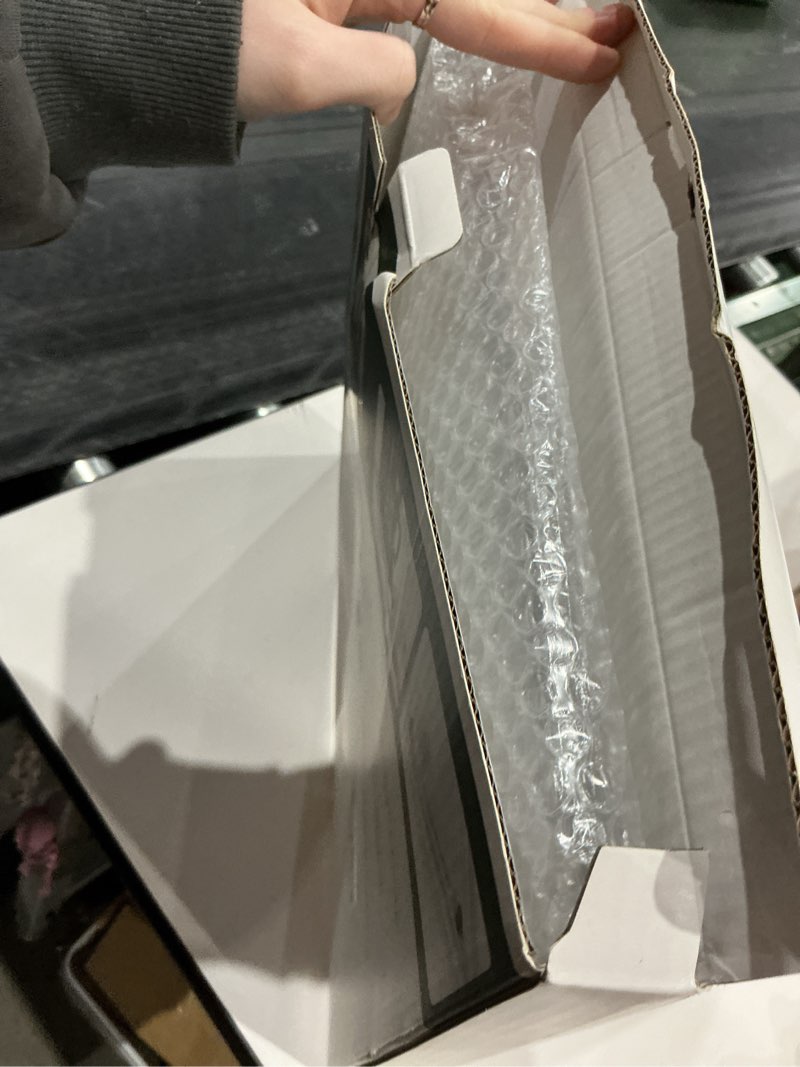 Condition photo showing As Is for appliance sliders for kitchen appliances sliding tray for coffee maker, espresso machines, mixers sturdy kitchen aid sliders for mixer - duty equipment with rubber wheels - 13" x 14" (clear) clear large - (14 ”d x 13”w)