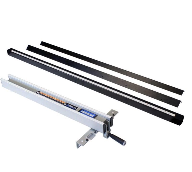 Delta 30 In. T3 Fence System For 5000 Series Saw - Fence Rail And Guide Tubes