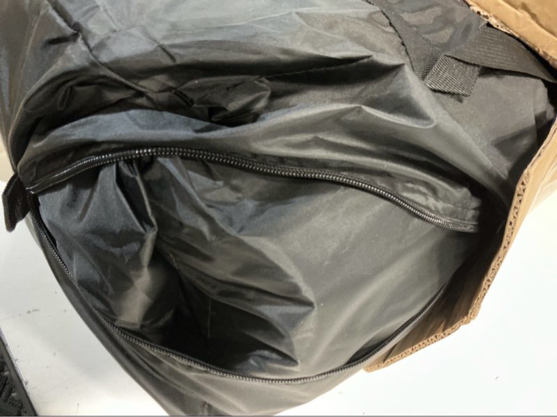 Condition photo showing Good Condition for happy travel bike storage shed tent,outdoor portable bicycle storage sheds with 210d oxford fabric pu4000 waterproof for 2/3/4/6/8 bikes,bike covers shelter for motorcycle,garden tools,toys,lawn mower arch -xl for 2-3bikes-black