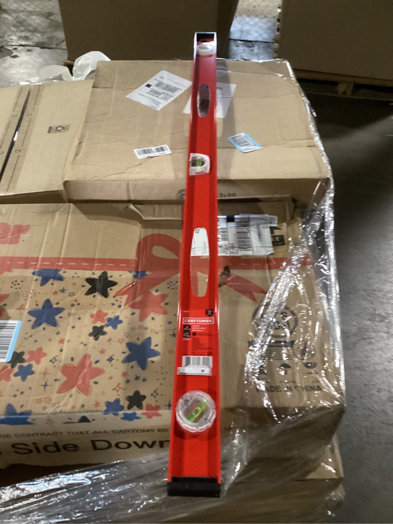 Condition photo showing Good Condition for craftsman cmht82345 48in i-beam level