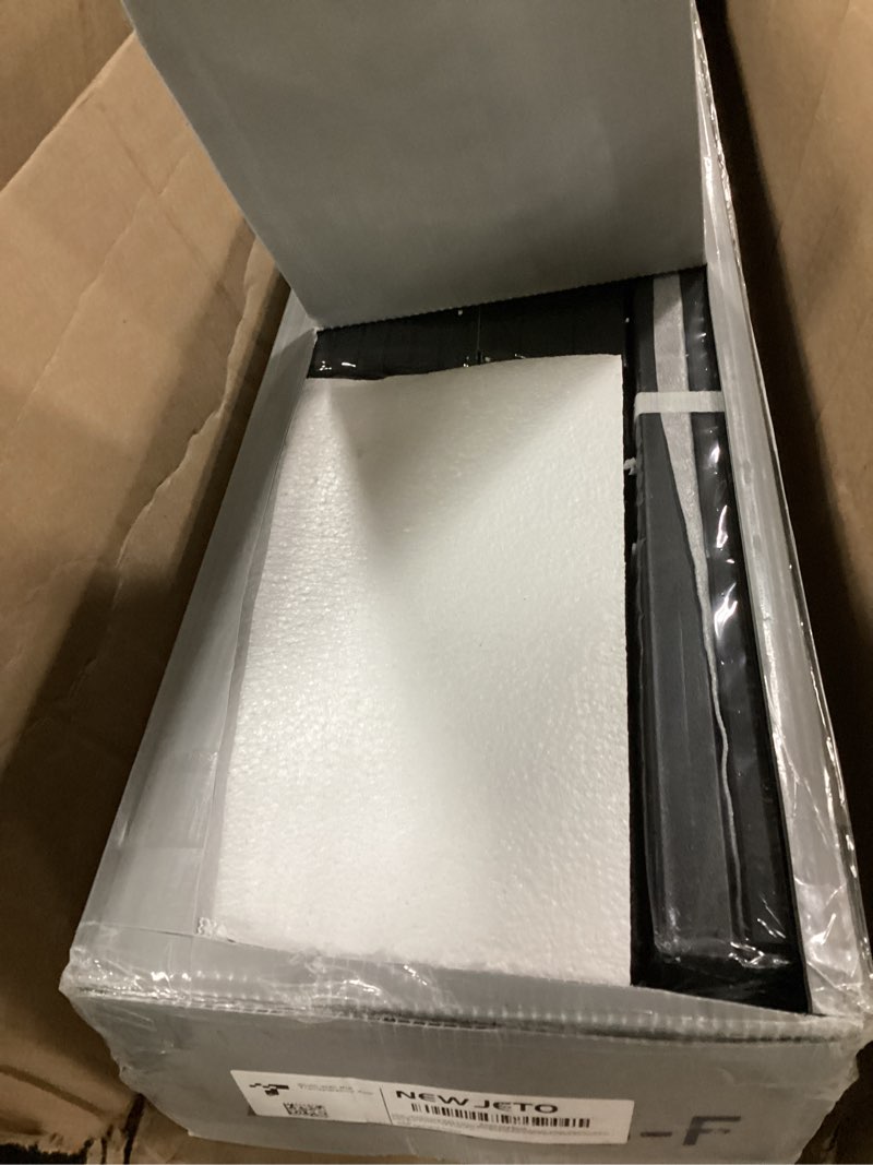 Condition photo showing Brand New for Metal Bed Frame,Full Size Bed Frame with Storage Space,Heavy Duty Sturdy Mattress Foundation,Easy Assembly,No Box Spring Needed, Black,18 Inch,Full