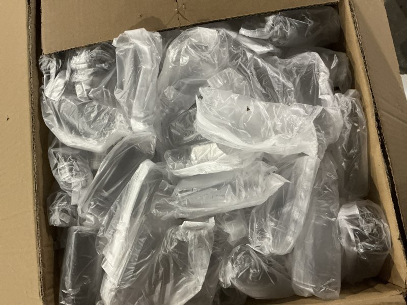 Condition photo showing Good Condition for Sliner 400 Pcs 2oz Clear Plastic Bottles Mini Juice Bottle with Screw Lid Small Empty Reusable Liqui