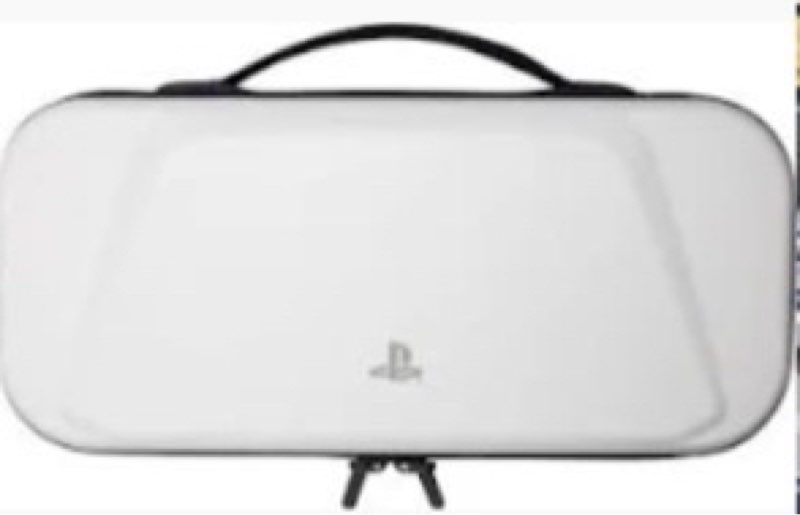 quaggy 3-in-1 accessoris kit compatible with playstation portal, eva carrying case for ps portal wit