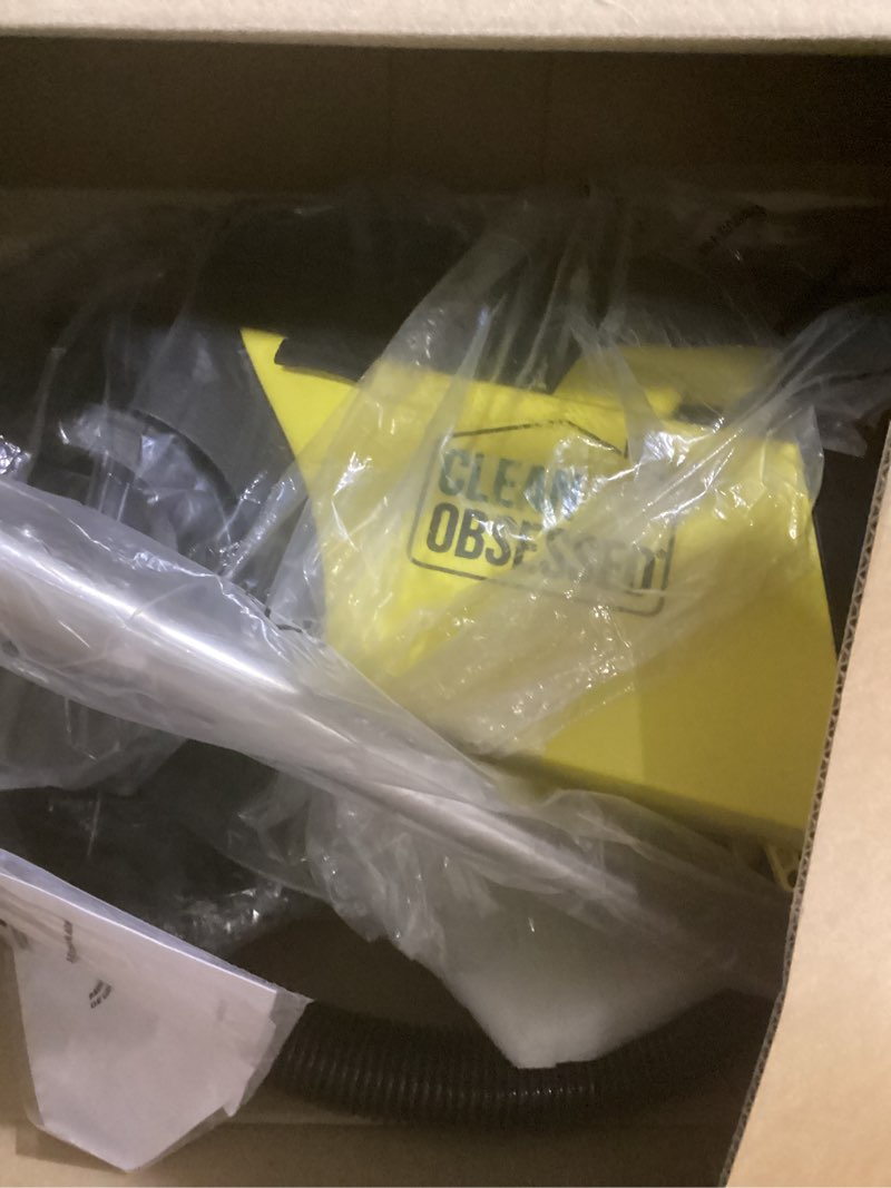 Condition photo showing Good Condition for clean obsessed commercial hepa canister vacuum co711 (cleaner)
