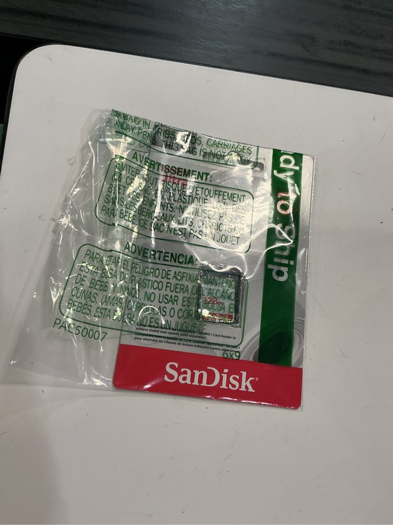 Condition photo showing New/Like New for sandisk 128gb ultra sdxc uhs-i memory card - up to 140mb/s, c10, u1, full hd, sd card - sdsdunb-128g-gn6in old version 128gb