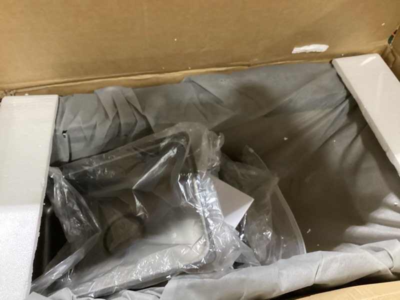 Condition photo showing Good Condition for kitchen sink double waterfall sink with led display with cup washer, soap dispenser, waterfall mixer, worktop controller, etc. workstation kitchen sink (gun grey, 31.5 * 18.1 * 8.7 in) gun grey 31.5 * 18.1 * 8.7 in