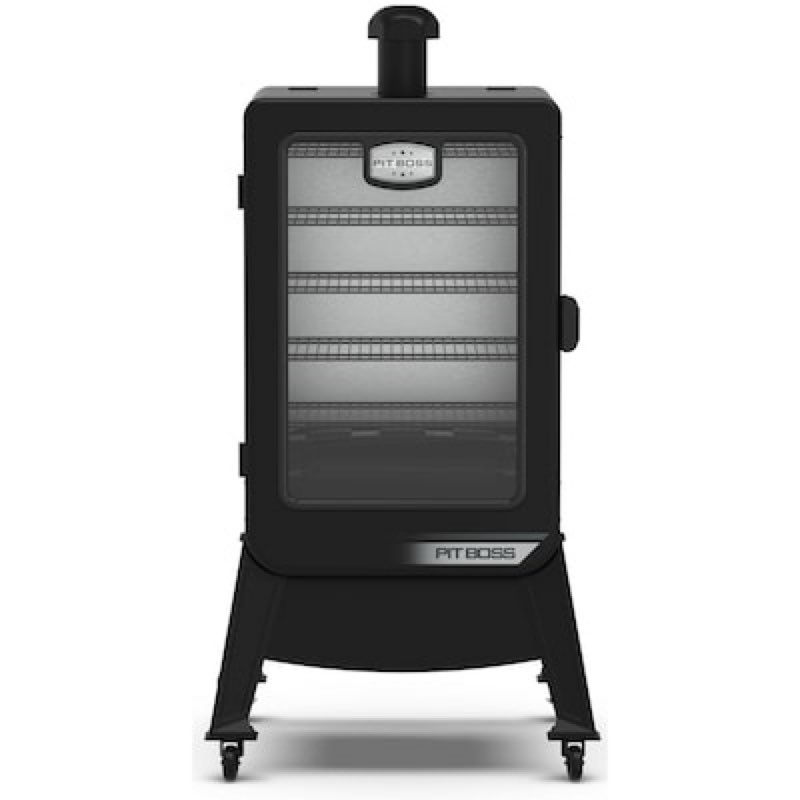 pit boss dx series vertical 4 series 1300-sq. in black pellet smoker