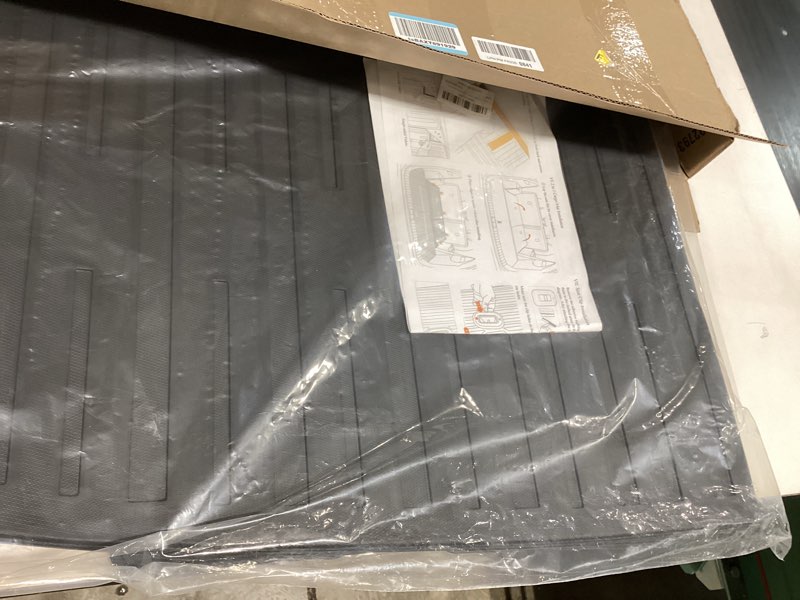 Condition photo showing Good Condition for cargo liner for 2026 2025 2024 grand highlander accessories, cargo mat seat backrest 2 in 1 mat all-weather tpe back seat protector trunk mat for grand highlander accessories