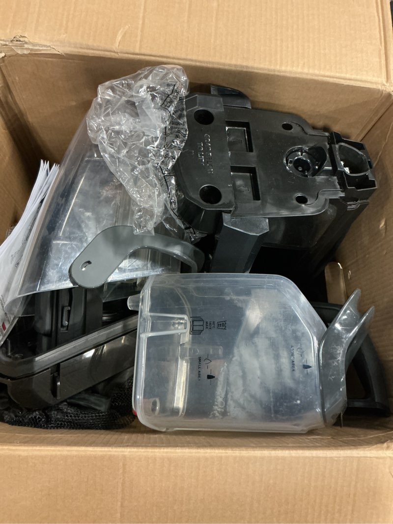 Condition photo showing As Is for BISSELL Revolution HydroSteam Pet Carpet Cleaner, Upright Deep Cleaner, HydroSteam Technology, 2-in-1 Pet Upholstery Tool & Formulas Included, 3432