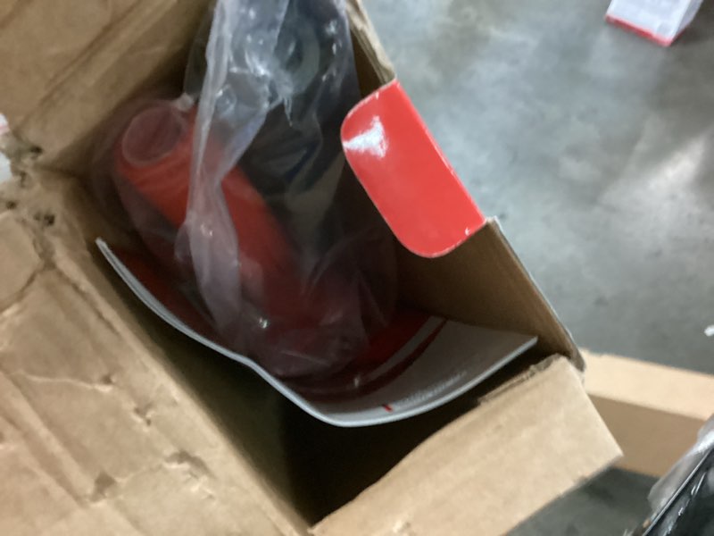 Condition photo showing As Is for tera pump portable fuel transfer pump, 3x more powerful d battery operated, powerful suction with ergonomic nozzle, no heavy lifting, up to 1.8 gpm for gas, diesel, water (2 d batteries, not included) easy handle pump (d)