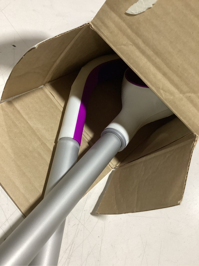 Condition photo showing As Is for Swiffer PowerMop Multi-Surface Mop Kit for Floor Cleaning, Includes PowerMop, 2 Mopping Pad Refills, 1 Cleaning Solution with Fresh Scent and 2 Batteries Purple and White