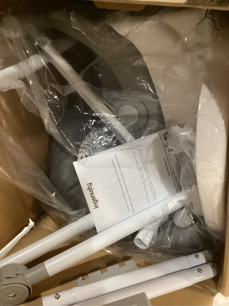 Condition photo showing Good Condition for Ingenuity Trio Foldaway 6-in-1 Baby High Chair, 6 Ways to Use, Toddler Chair, Foldable Legs, 6M-5Y - Quill