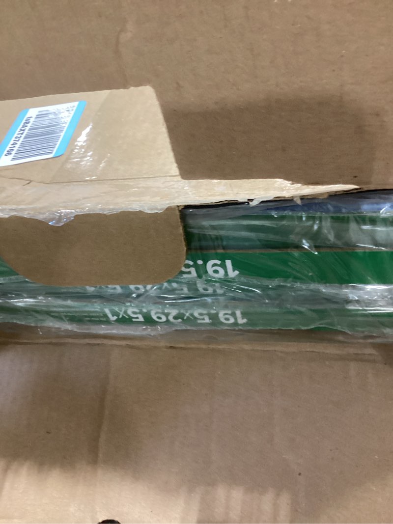 Condition photo showing Good Condition for filtrete 19.5x29.5x1 ac furnace air filter, merv 8, mpr 700, tough on pollen, easy on airflow, 3-month pleated 1-inch electrostatic air cleaning filter, 4-pack