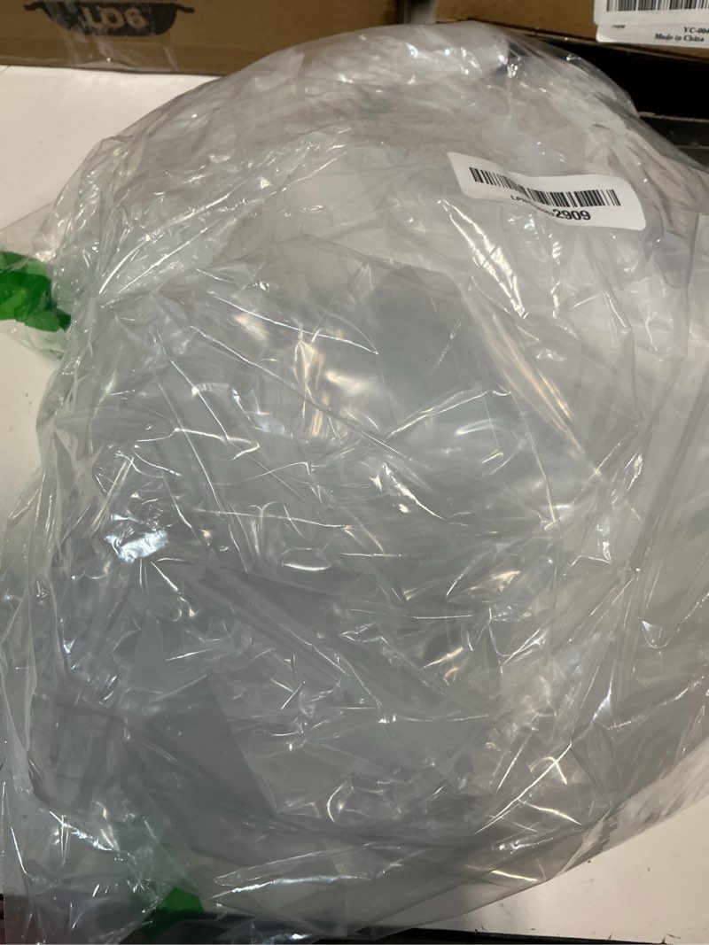 Condition photo showing As Is for long plastic sleeves 6x50 inch 50 pack poster poly bags, 2 mil clear flat open blueprint storage poster tube for large narrow items, waterproof 6x50-50pack