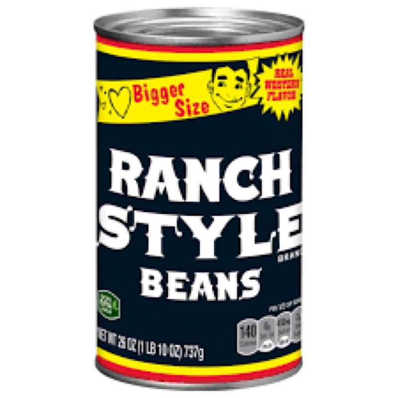Set of 19 Cans of Ranch Style Beans 1 Lbs (Best by Dec 2025) 