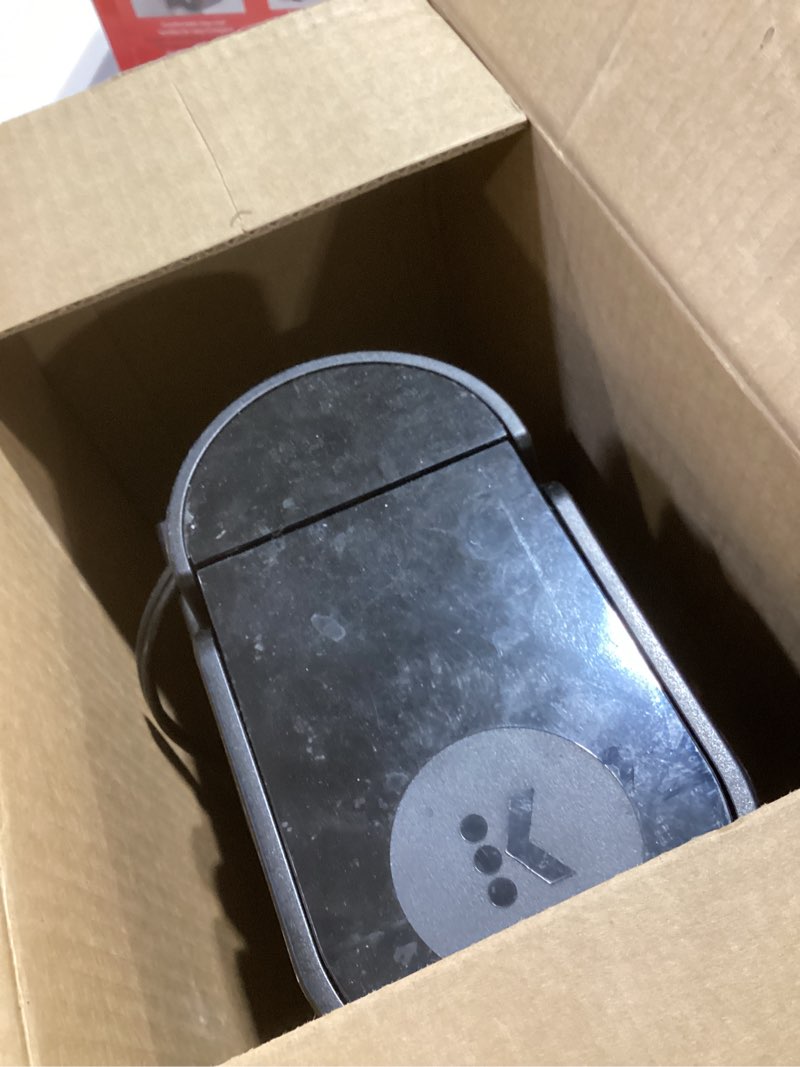 Condition photo showing As Is for Keurig K-Express Single Serve K-Cup Pod Coffee Maker, 3 Brew Sizes, Strong Button Feature, 42oz Removable Reservoir, Black