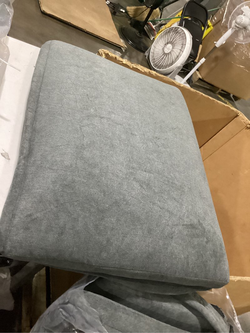 Condition photo showing Good Condition for mainstays 73\" futon, charcoal; (cushions only)
