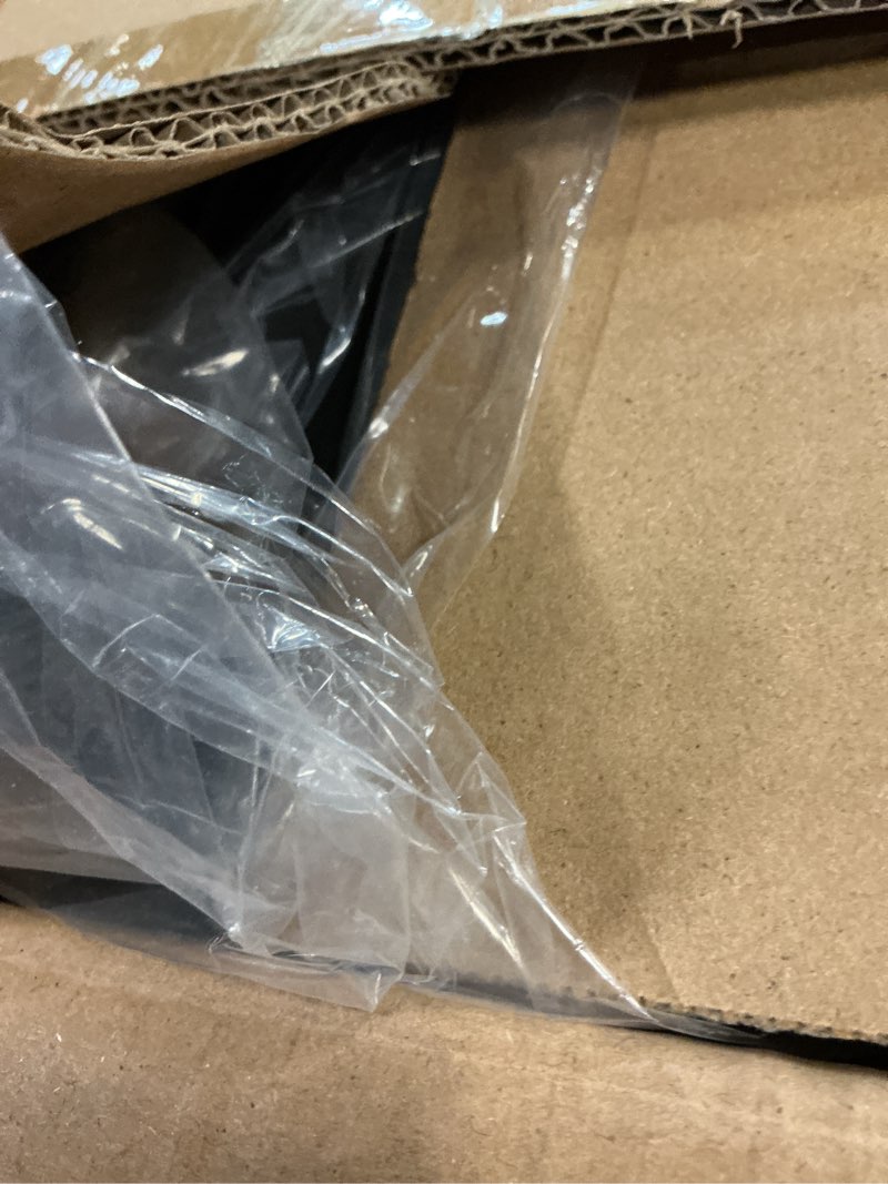 Condition photo showing New/Like New for uralfa motion sensor trash can with lid, 3 gallon / 11 l automatic bathroom trash can, touchless trash bin, smart plastic garbage can with removable legs for bathroom, bedroom, kitchen, office, black black automatic with legs