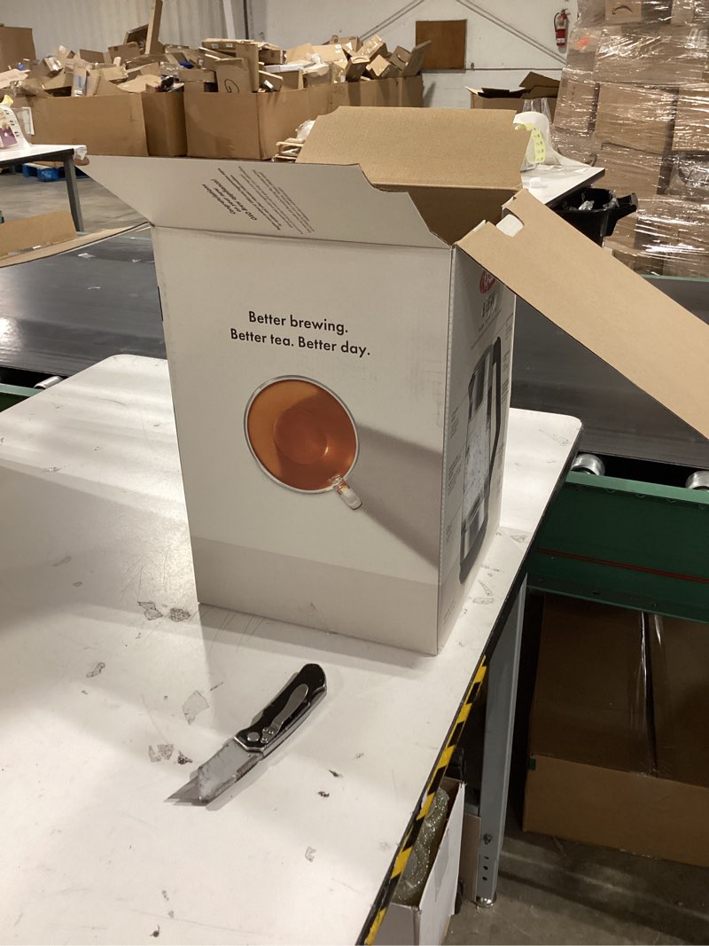 Condition photo showing As Is for OXO Brew Cordless Glass Electric Kettle - 1.75 L