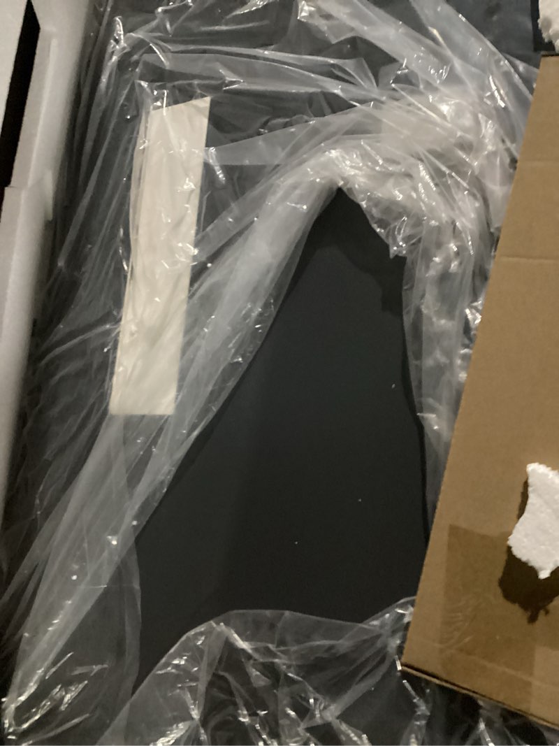 Condition photo showing New/Like New for Brushed Nickel Bathroom Mirror, 24x32 Inch Beveled Framed Bathroom Mirror Anti-Rust, Brushed Nickel Metal Frame Bathroom Vanity Mirror for Wall, Vertical/Horizontal Wall-Mounted Mirrors