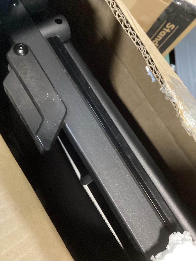 Condition photo showing As Is for Electric Treadmills for Home with Incline, Walking Pad Treadmill with Handle Bar, 0.6-7.6MPH Portable Small Treadmills with Handles for Home Small Spaces, 3.0HP Walking Pad with Incline and 350LBS Black-1