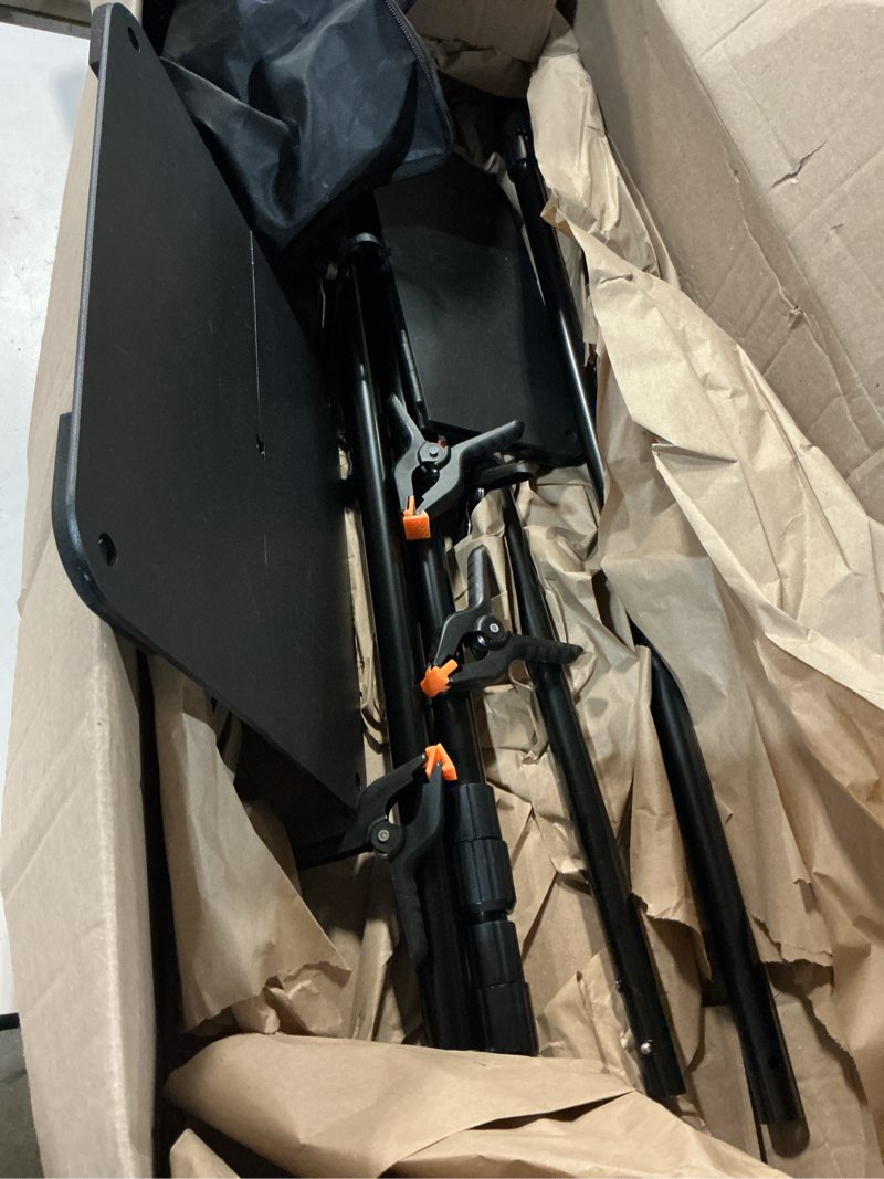 Condition photo showing As Is for forlogic green screen backdrop kit with stand, 8x5.3ft portable greenscreen background stand for streaming video and photography shoots 8*5.3ft