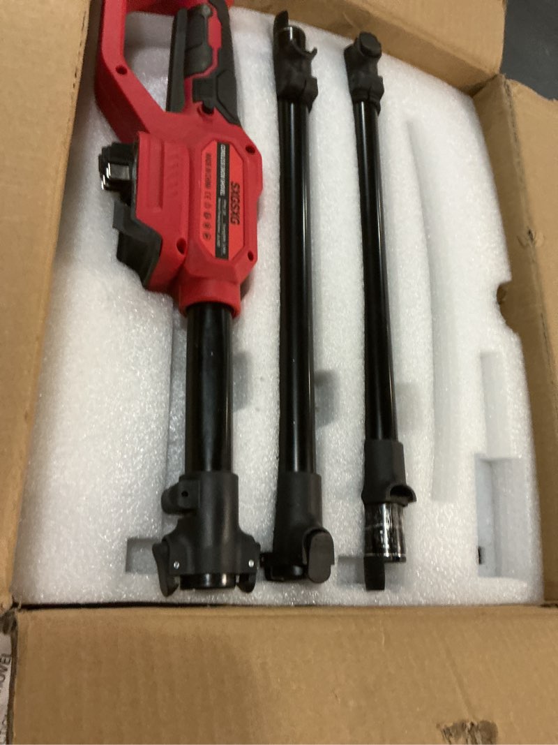Condition photo showing Good Condition for Electric Snow Shovel for Milwaukee M18 18V Battery, 11" Brushless Snow Blower with Adjustable Handle, Max 26 FT Snow Thrower, Cordless Snow Shovel M18 for Driveway, Sidewalk, Patio, Deck (No Battery) Compatible with Milwaukee Battery