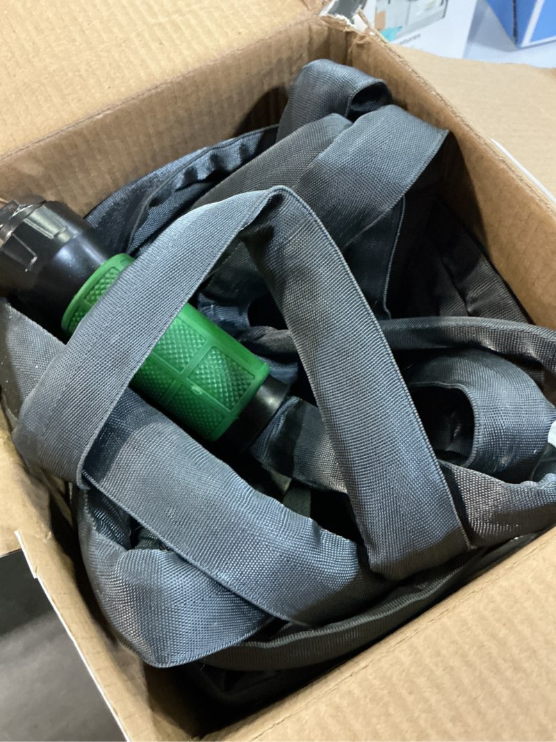 Condition photo showing As Is for expert gardener lightweight performance 50 ft garden hose