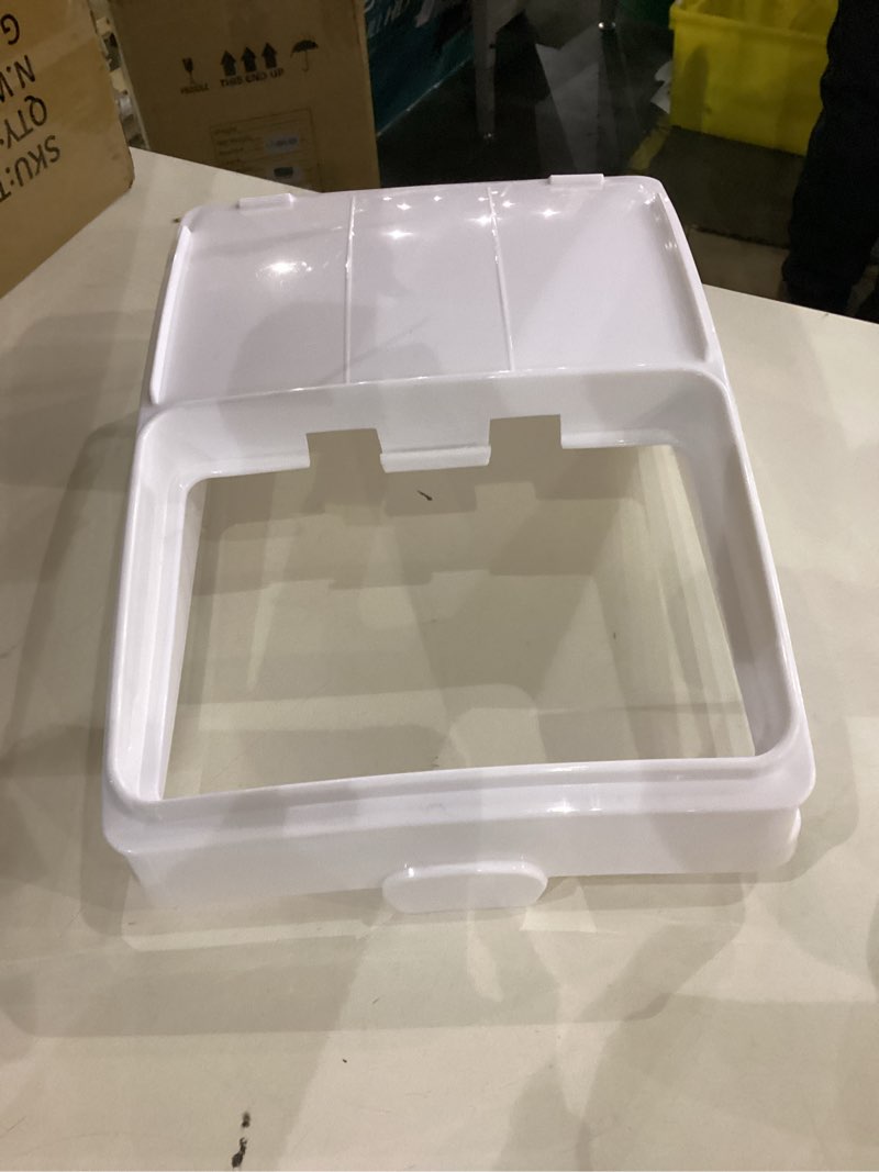 Condition photo showing As Is for  3 Plastic trash cans