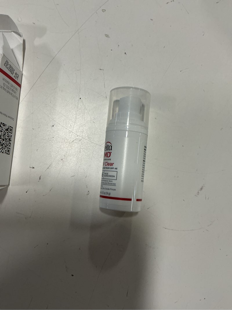 Condition photo showing Good Condition for (Exp: 02/2028) EltaMD UV Clear Face Sunscreen SPF 46, Oil-Free Sunscreen with Zinc Oxide, Dermatologist Recommended 0.5 oz