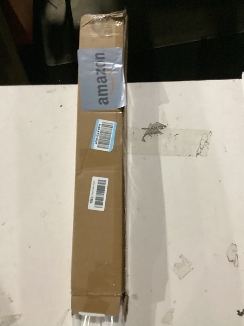 Condition photo showing New/Like New for lazblinds no tools no drill cordless cellular shades, light filtering honeycomb shades for home, thermal insulation blinds for windows, 25" w x 72" h, white light filtering-white 25" w x 72" h