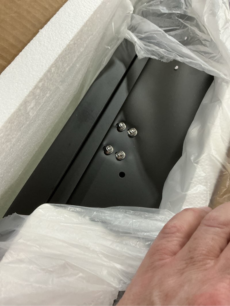 Condition photo showing New/Like New for Medicine Cabinets for Bathroom, Black Arched Medicine Cabinet Recessed or Surface Wall-Mounted,Modern Bathroom Vanity Mirror with Storage, Mirrored Cabinet with Adjustable Shelves,20x30 Inch Black 20*30inch