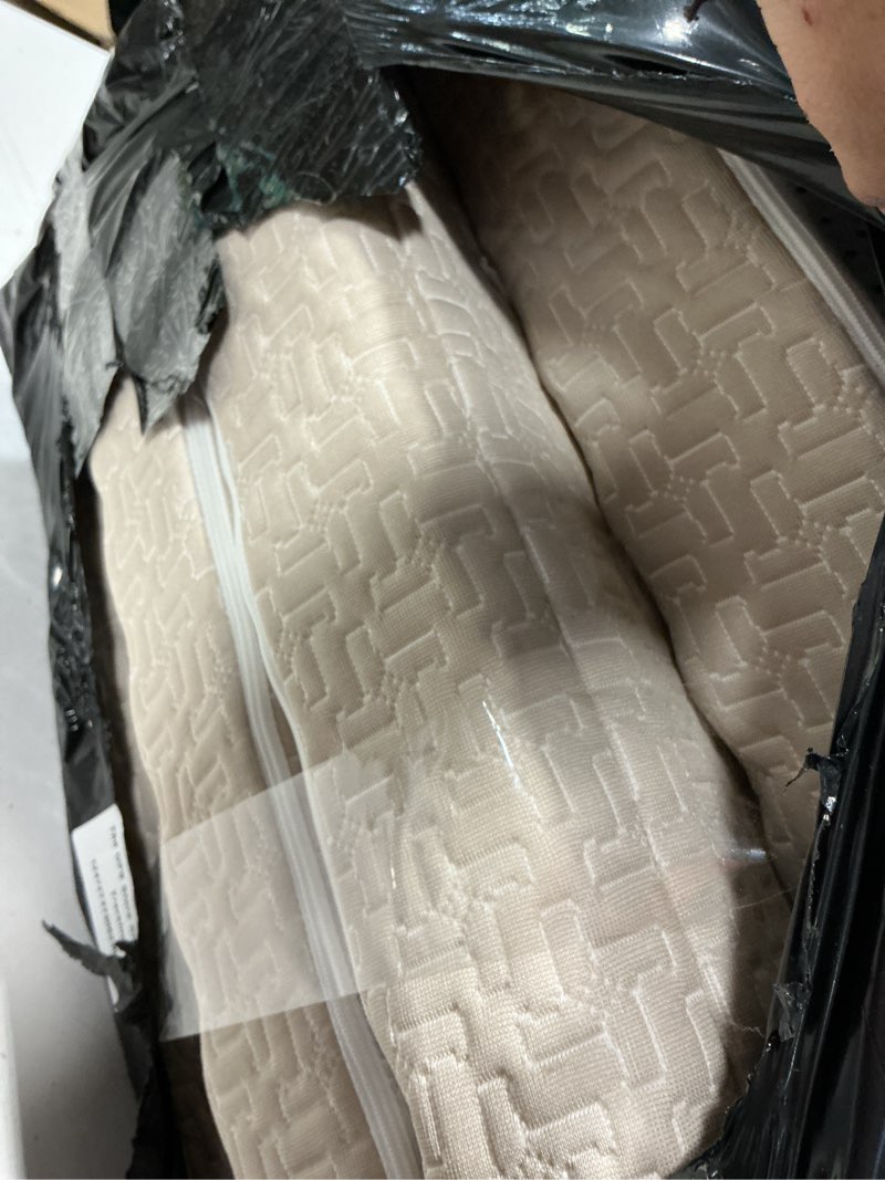 Condition photo showing Good Condition for ganondorf extra large egg crate recliner seat cushion for elderly tufted furry booster foam cushion, pressure relief for long sitting orthopedic chair cushion for recliners office chairs, beige