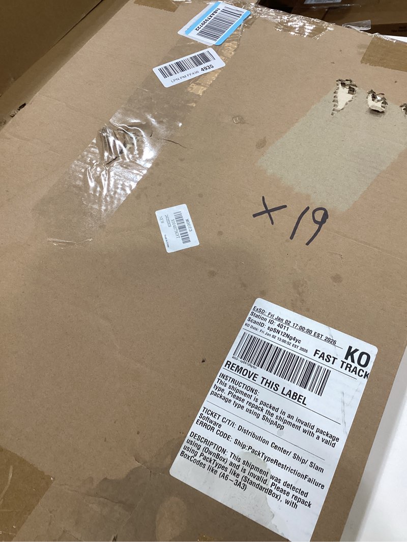 Condition photo showing Good Condition for 240350609 Glass Shelf Replacement for Frigidaire Shelf Replacement 17" x 24" for Kenmore Refrigerator Replacement Shelves Fridge Glass Shelf Replacement Parts (240350609)