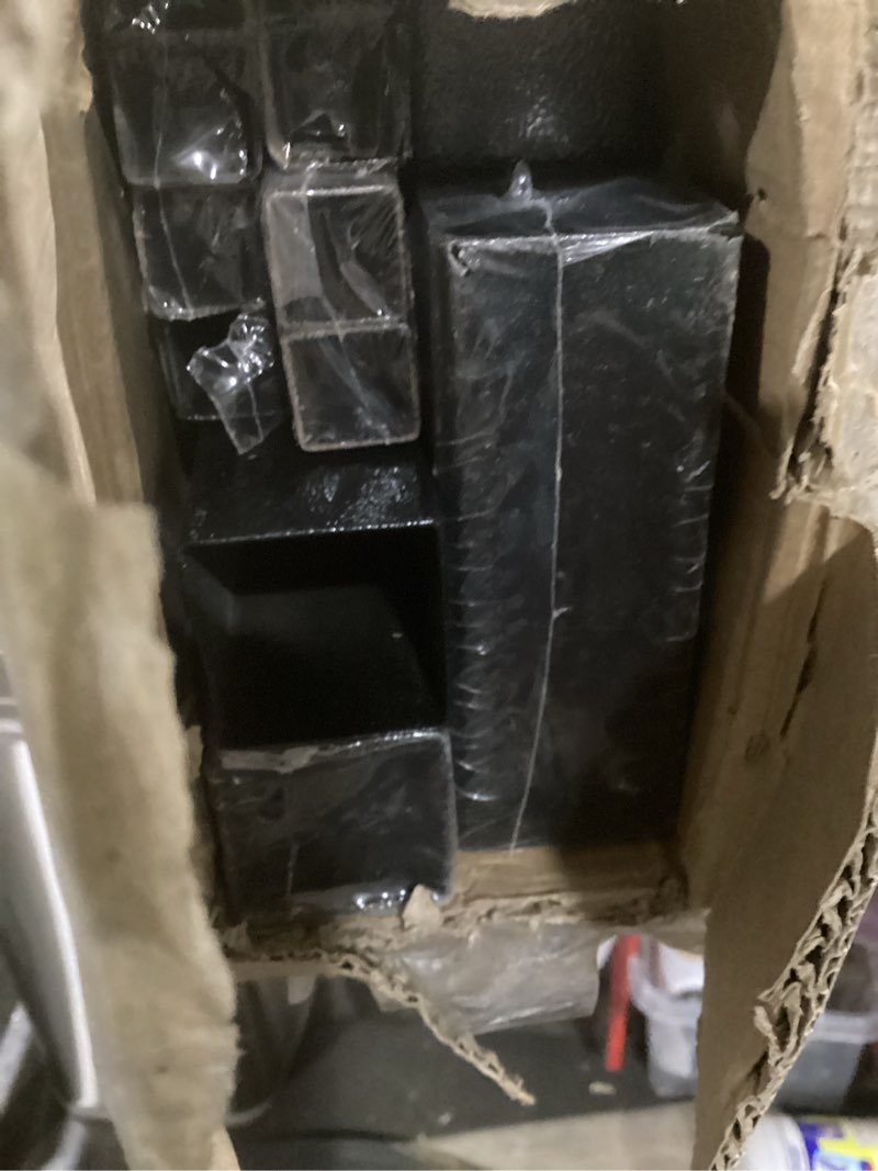 Condition photo showing Good Condition for deck fence gate outdoor 42" hx48 w heavy duty steel anti-rust door with customizable width, metal gate for residential, yard, patio(no hinge) 42"x48"