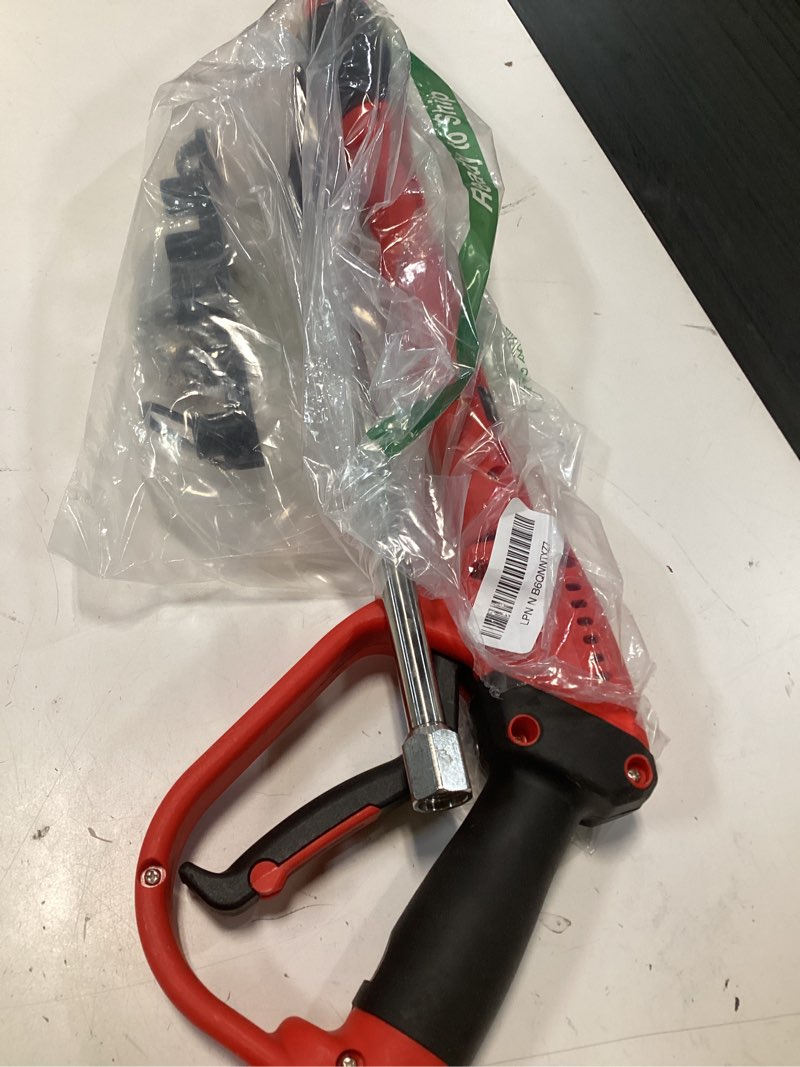 Condition photo showing Good Condition for tool daily deluxe pressure washer gun, with replacement wand extension, 5 nozzle tips, m22 fitting, 40 inch, 5000 psi 40inch
