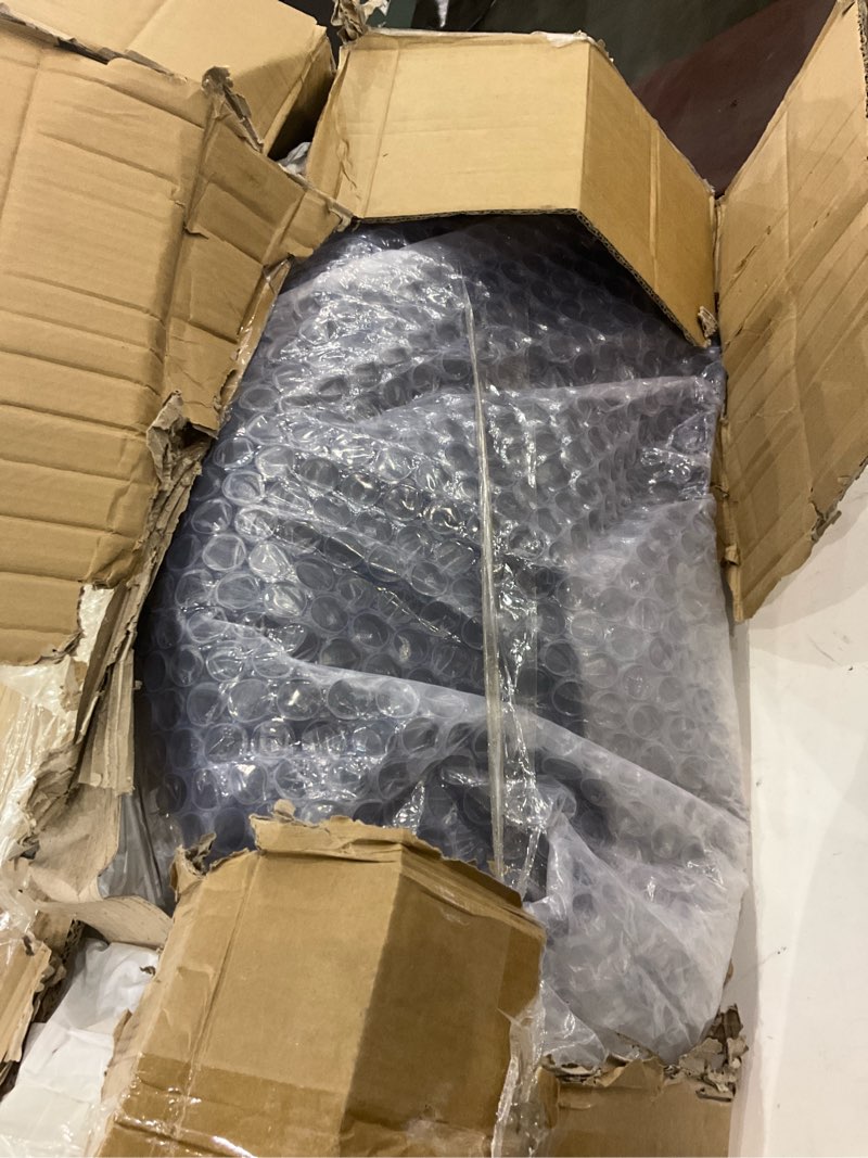 Condition photo showing As Is for Right Front Bumper End Reinforcement Compatible with 2008-2017 Freightliner Cascadia Bumper Cover Reinforcement Face Impact Bar Crossmember Without Fog Light Hole Black