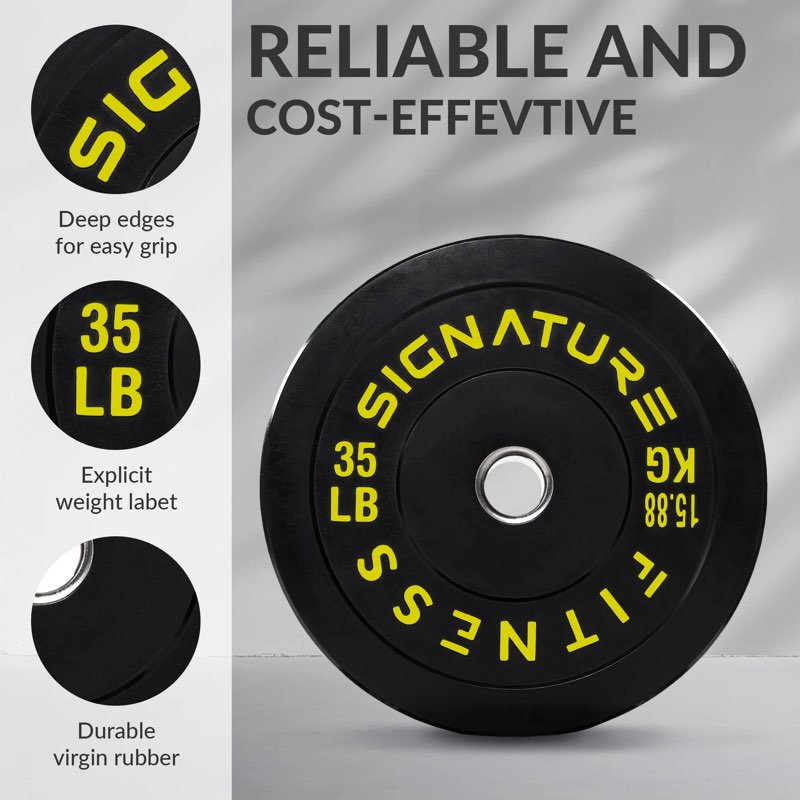 sprint demon 2" olympic bumper weight plates