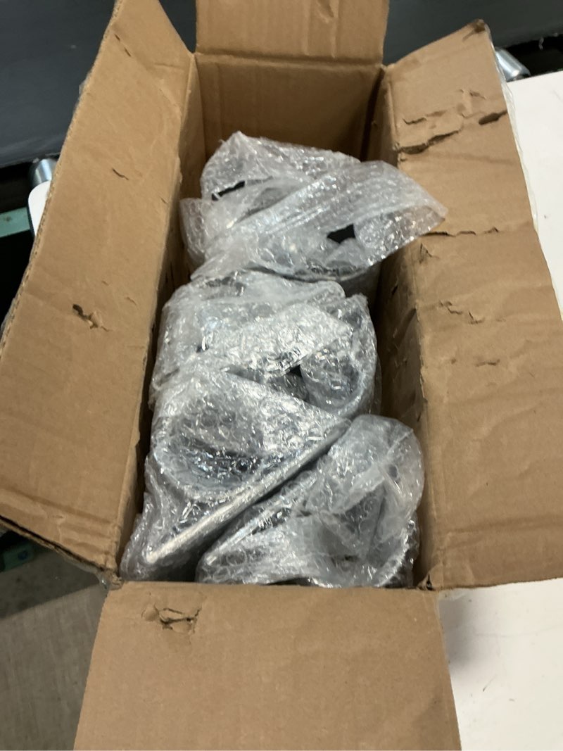 Condition photo showing Good Condition for dock brackets hardware stationary dock side leg pipe holder,heavy duty dock post hardware brackets holder sleeve for pipe pole,7/16" holes for 3/8" carriage bolts-6 pack 6pk dock side leg pipe holder