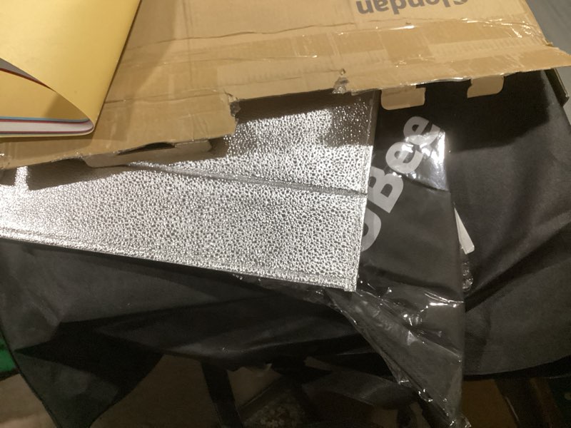 Condition photo showing Good Condition for Glendan Light Box Photography, 24" x 20" Professional Photo Studio Light Box, Large Photo Box with 336 High Color Rendering Index LED Lights & 6 Color PVC Backdrops for Product Photography