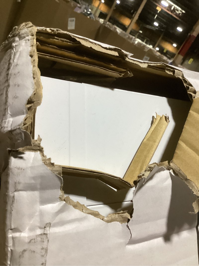 Condition photo showing Good Condition for Ideal Pet Products Aluminum Pet Patio Door, Adjustable Height 77-5/8" to 80-3/8", 15" x 20" Flap Size, White White 15" x 20" Flap Size