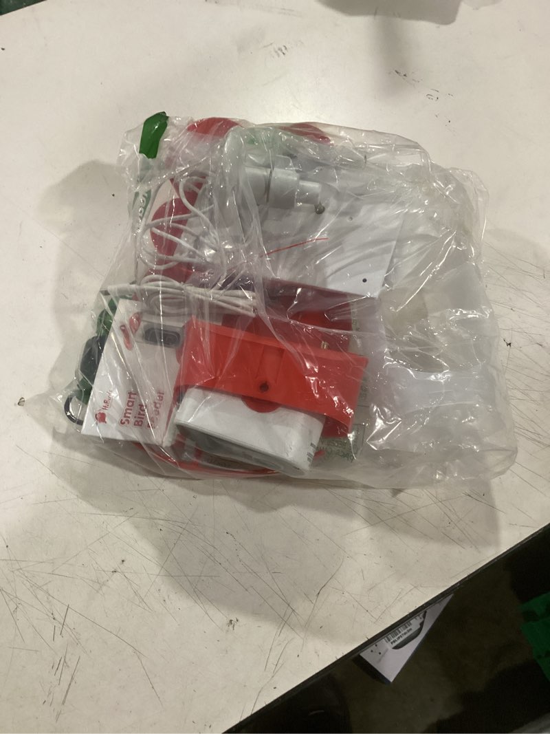 Condition photo showing Good Condition for birdfy smart hummingbird feeder with camera, auto detect record bird video, instant notification, live view, solar powered hummingbird feeders for outdoors ant bee proof, 14oz, gift for bird lovers solar panel included